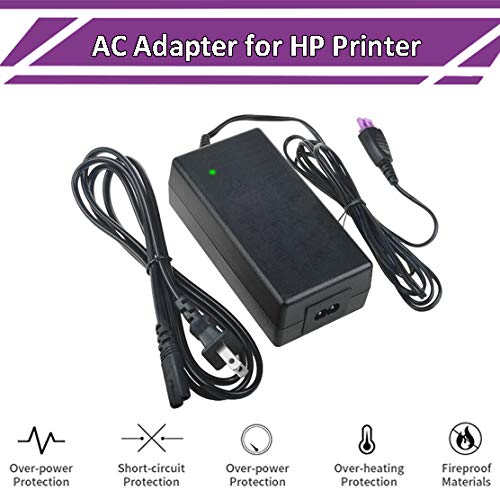 32V 1560mA AC Power Adapter Charger for HP Photosmart B210 C7250 C7280 C310 & OfficeJet 7400A 6500 7612 J4550 4500 Series Printers - Compatible with All-in-One 4500 J4540 C6180 6000 & Wireless Printers - Perfect for Home Office Printing Needs