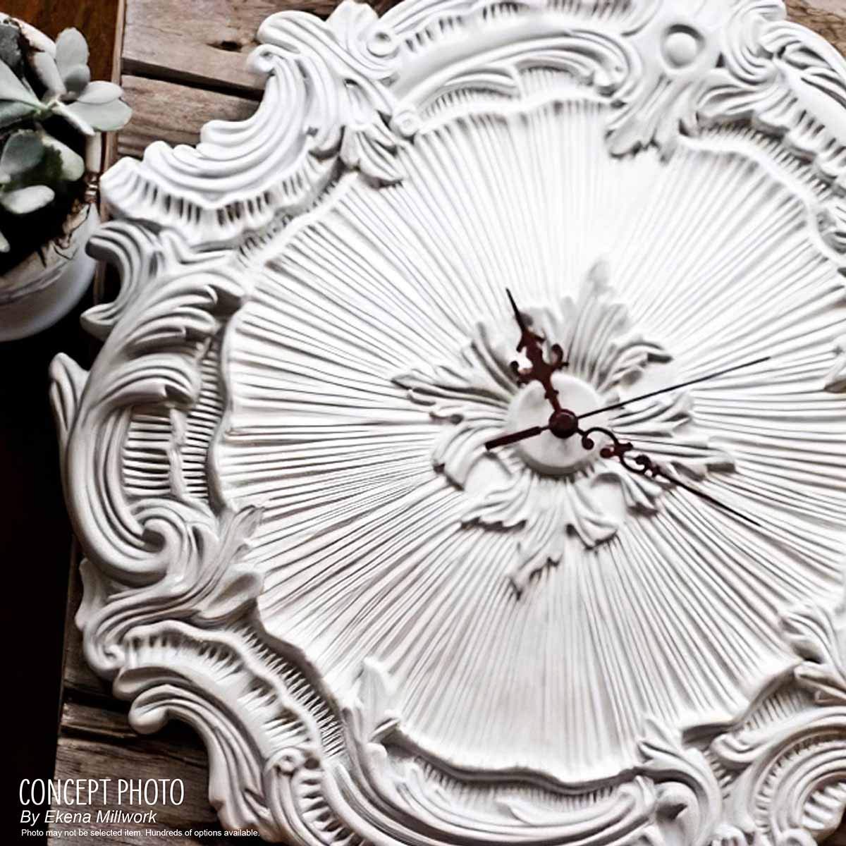 Ekena Millwork Artis Ceiling Medallion - Hand-Painted Americana Design for Victorian & Colonial Home Decor - Perfect for Dining Rooms, Foyers & Wedding Venues