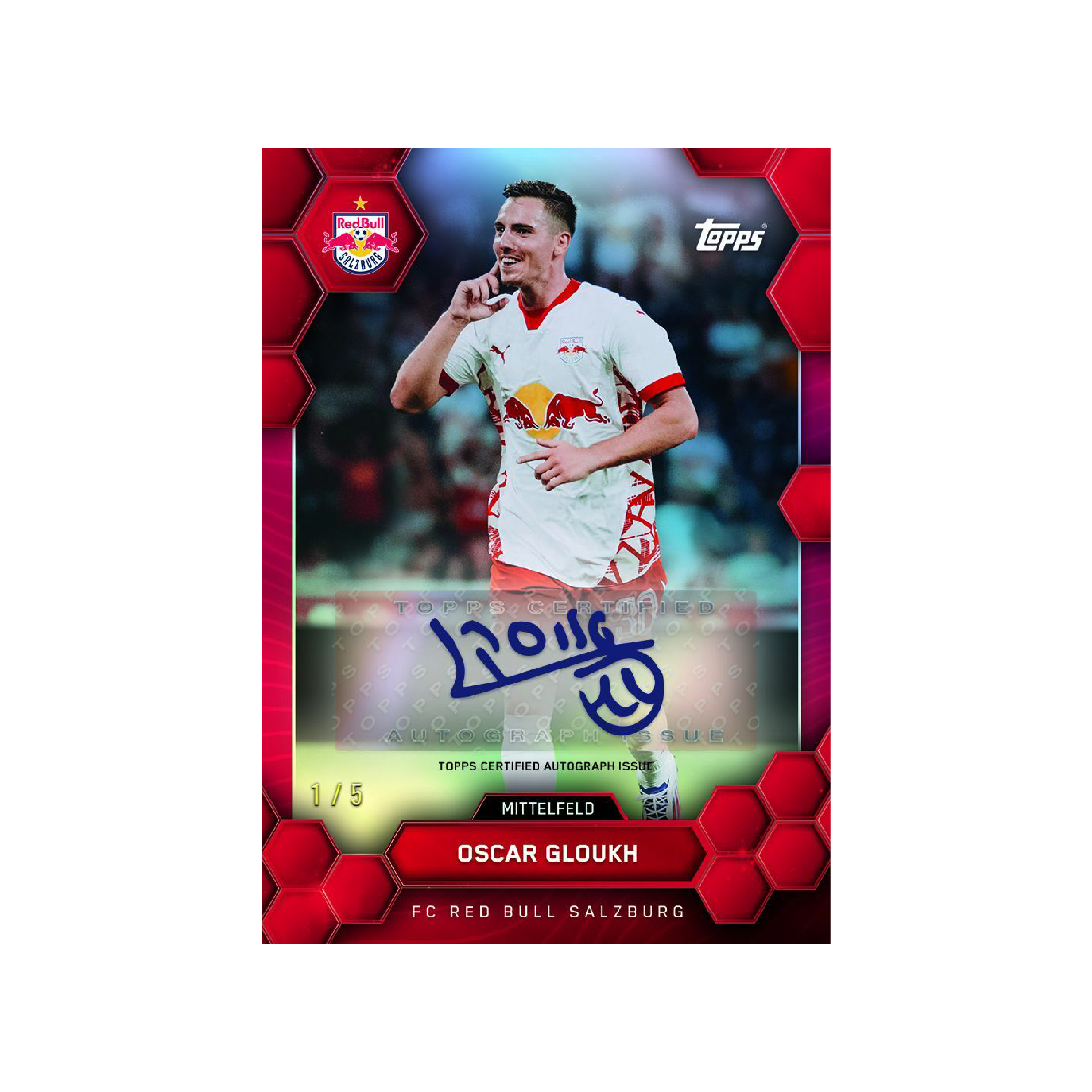 Topps FC Red Bull Salzburg 2024/25 Fan Set - Official Soccer Trading Cards Collection for Collectors & Fans - Perfect for Gifts, Display & Match Day Memorabilia