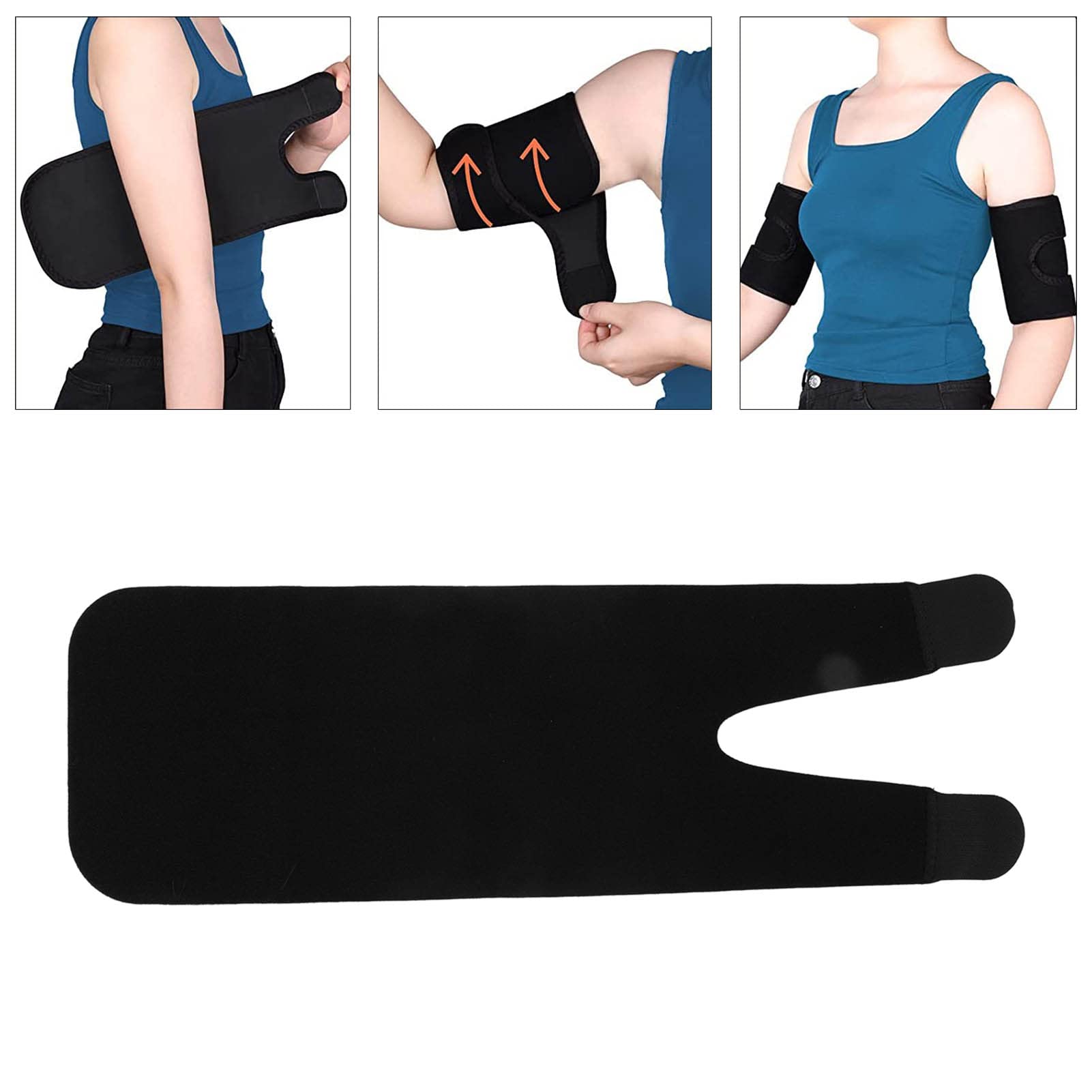 **Compression Arm Sleeve for Upper Arm Pain Relief – Adjustable Support for Exercise, Work & Fatigue Recovery – Ideal for Gym, Sports & Daily Activities**