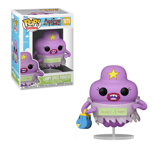 Funko Pop! Adventure Time Lumpy Space Princess Vinyl Figure #1075 - Collectible Toy for Fans, Perfect for Display & Gifts