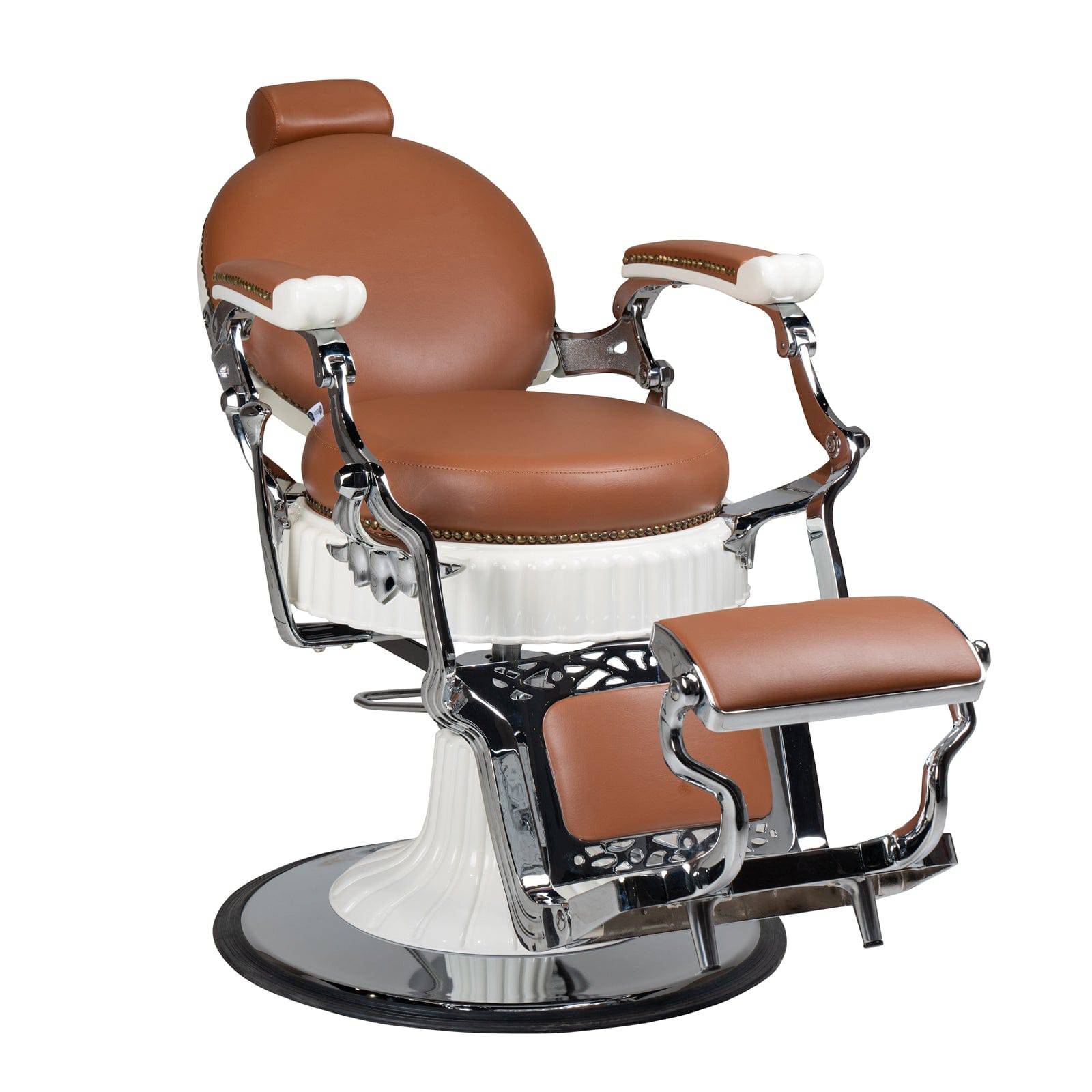Franklin Barber Chair - Professional Salon Styling Chair for Haircuts & Shaves | Perfect for Barbershops & Home Grooming
