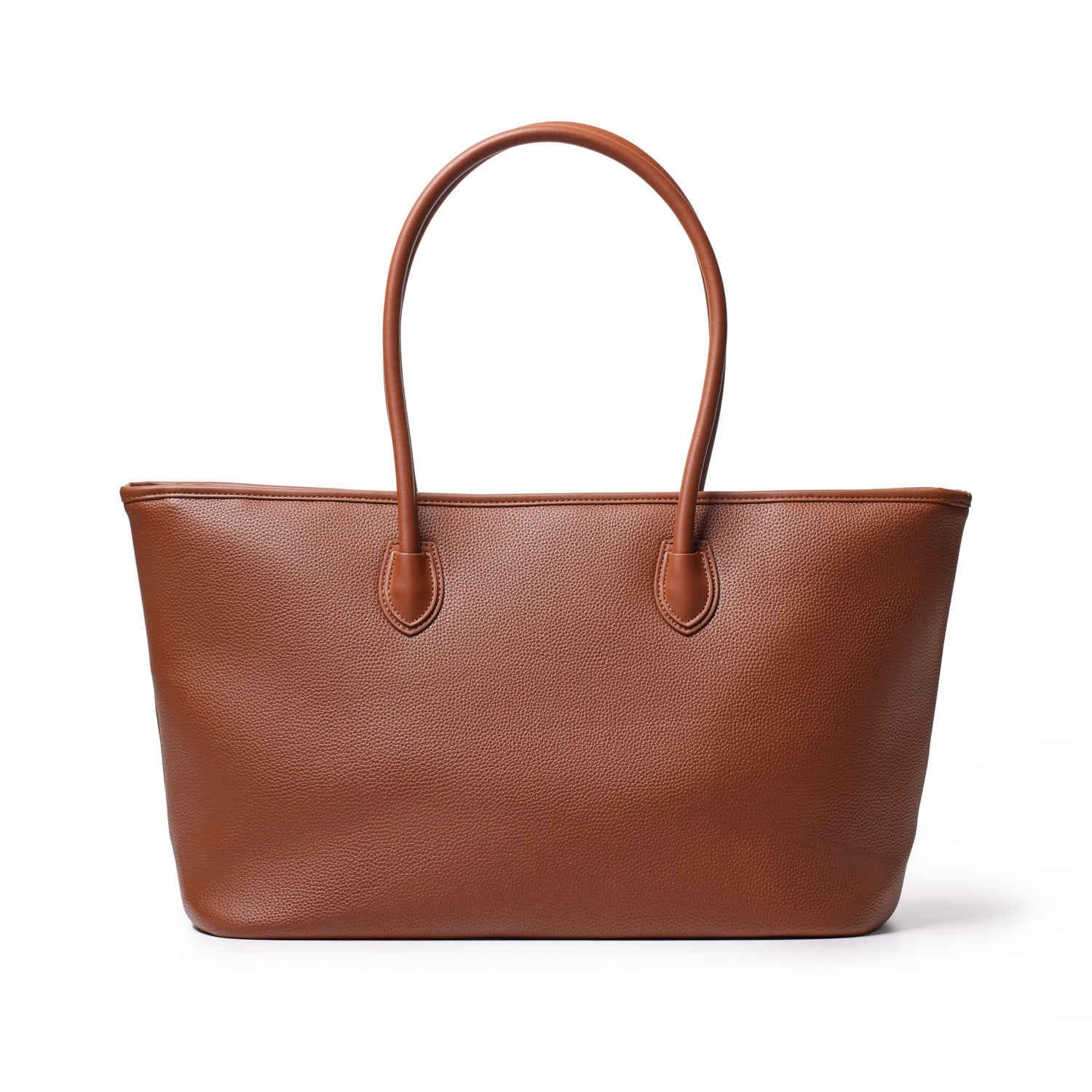 Stylish Brown Pebble Tote Bag for Women - Durable & Fashionable Handbag for Work, Travel & Shopping
