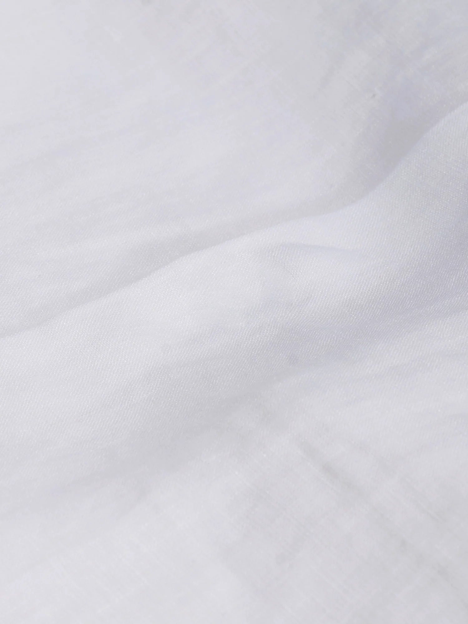 Premium Linen Shirt for Men - Breathable Verzasca White Summer Shirt - Casual & Comfortable for Beach, Travel, and Outdoor Activities