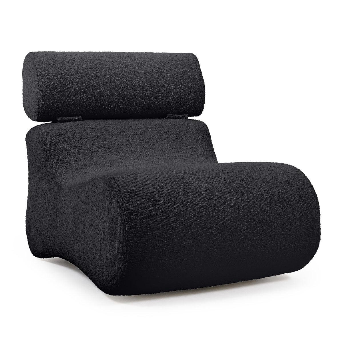 Kave Home Club Armchair - Modern Lounge Chair for Living Room, Bedroom & Office - Comfortable Upholstered Accent Chair with Sturdy Wooden Legs