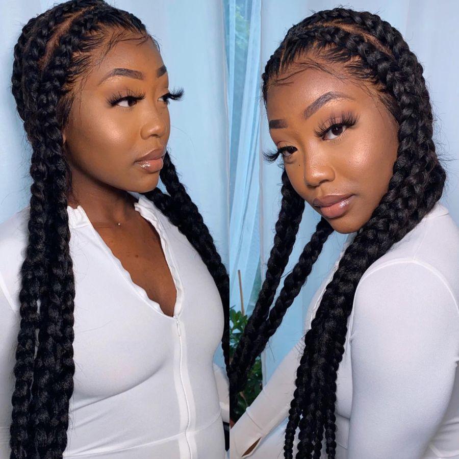 WOWANGEL Real HD Full Lace Wig Straight Human Hair Pre Plucked Natural Hairline for Women - Perfect for Daily Wear, Cosplay & Special Occasions