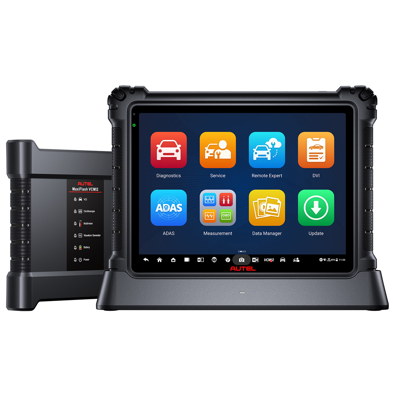 MaxiSYS ULTRA S2 Professional Automotive Diagnostic Scan Tool with VCMI2 for Car Repair & Maintenance - Perfect for Mechanics & DIY Enthusiasts