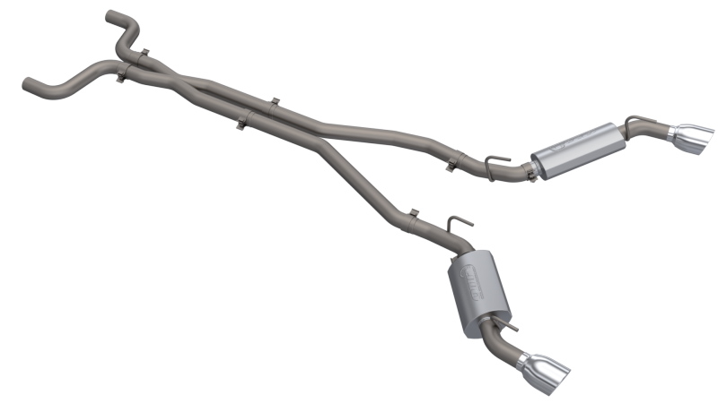 2014-2015 Chevrolet Camaro SS 6.2L QTP AR3 Cat Back Exhaust System - High Performance Stainless Steel Muffler for Enhanced Sound & Power - Perfect for Street Racing & Car Enthusiasts