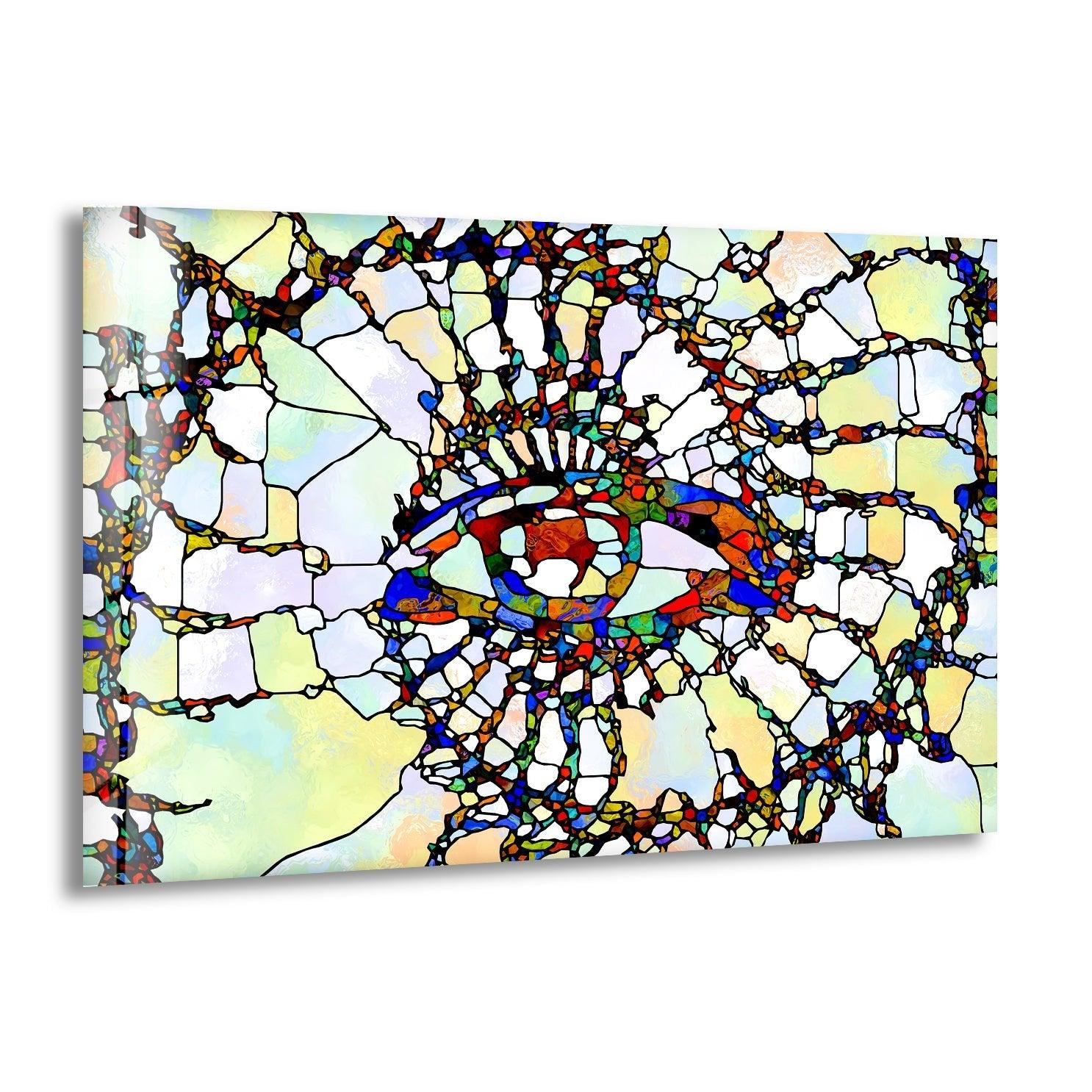 Beautiful Stained Glass Wall Art for Home Decor - Perfect for Living Room, Bedroom & Office
