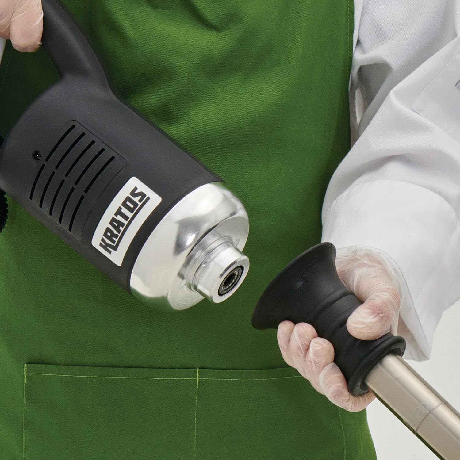 Kratos 850W Heavy-Duty Immersion Blender - Commercial Mixer for Kitchen & Restaurant