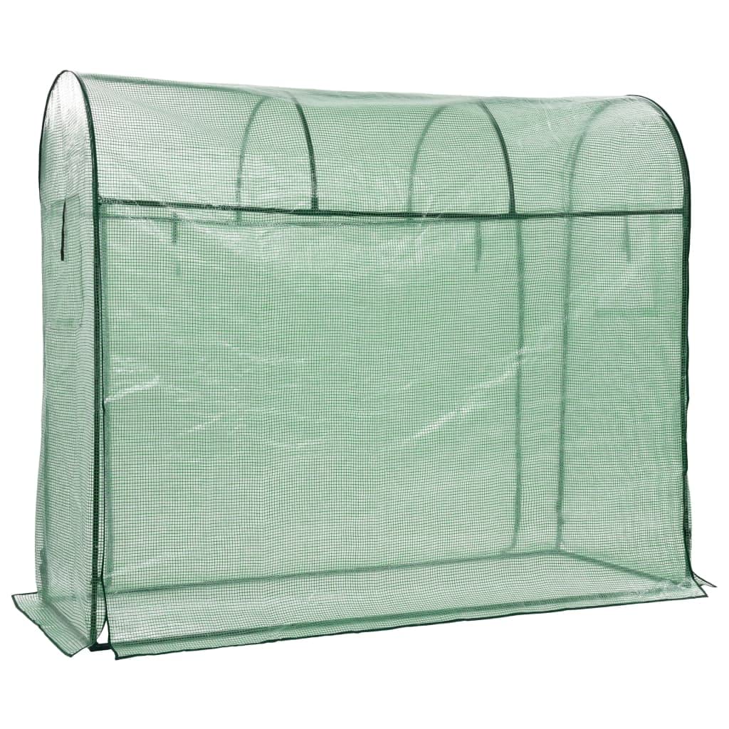 Portable Walk-in Greenhouse with Zippered Door - 78.7