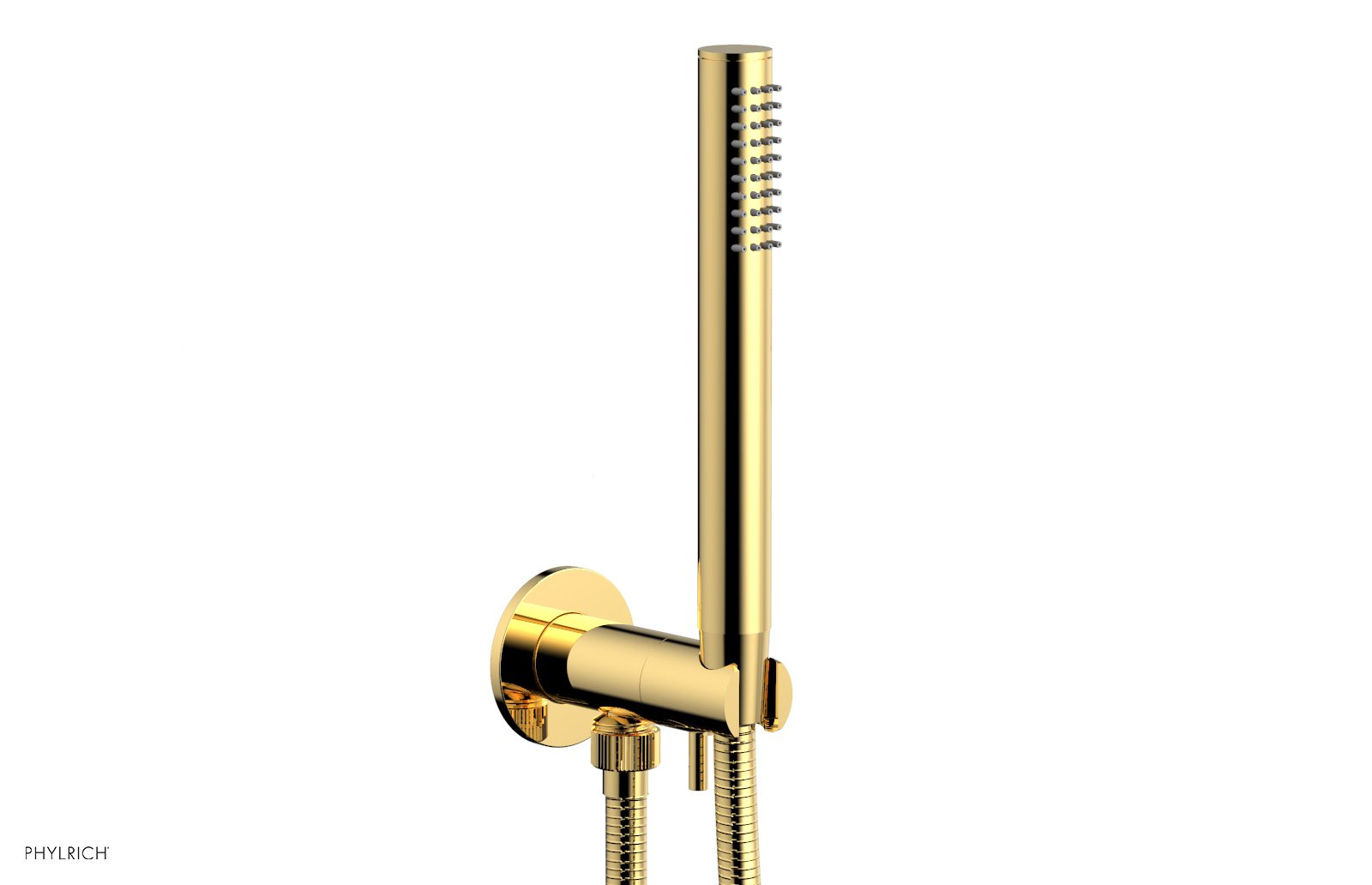 BASIC II Hand Shower with Volume Control Kit - 4 Spray Modes, Adjustable Water Flow for Bathroom & Shower - Perfect for Home Spa, Pet Bathing, and Hair Washing