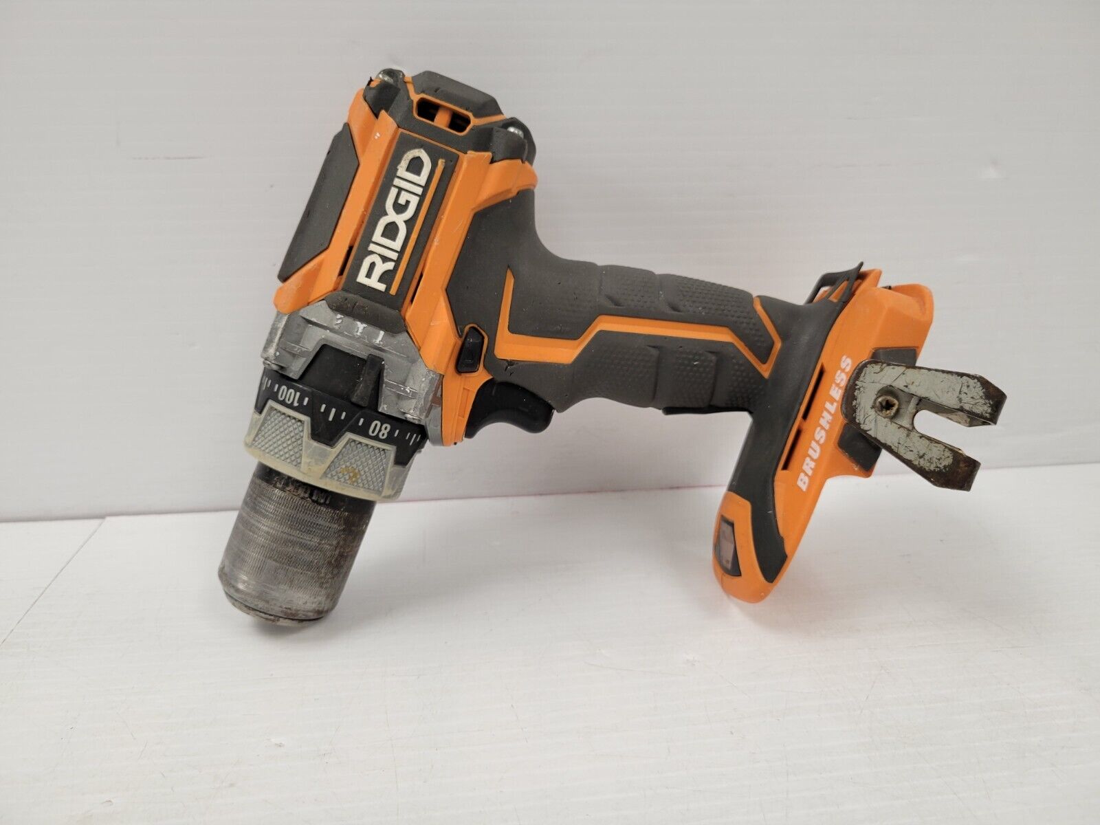 Ridgid R86116 18V Brushless Cordless Impact Drill with 1/2 Inch Chuck - Powerful Tool for Drilling and Fastening in Construction, Woodworking, and DIY Projects