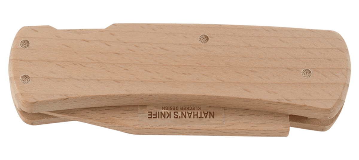 CRKT 1032 River Nathan's Folding Pocket Knife with Wood Handle - Lockback Design for Outdoor Camping, Hiking & Everyday Carry (EDC)