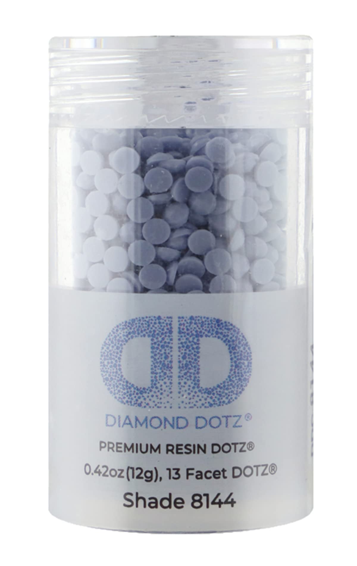 2.8MM 12G Pale Blue Grey Diamond Dotz Freestyle Beads - DIY Diamond Painting Replacement Drills, Loose Gems for Art Projects | Perfect for Home Decor, Scrapbooking & Handmade Jewelry Making