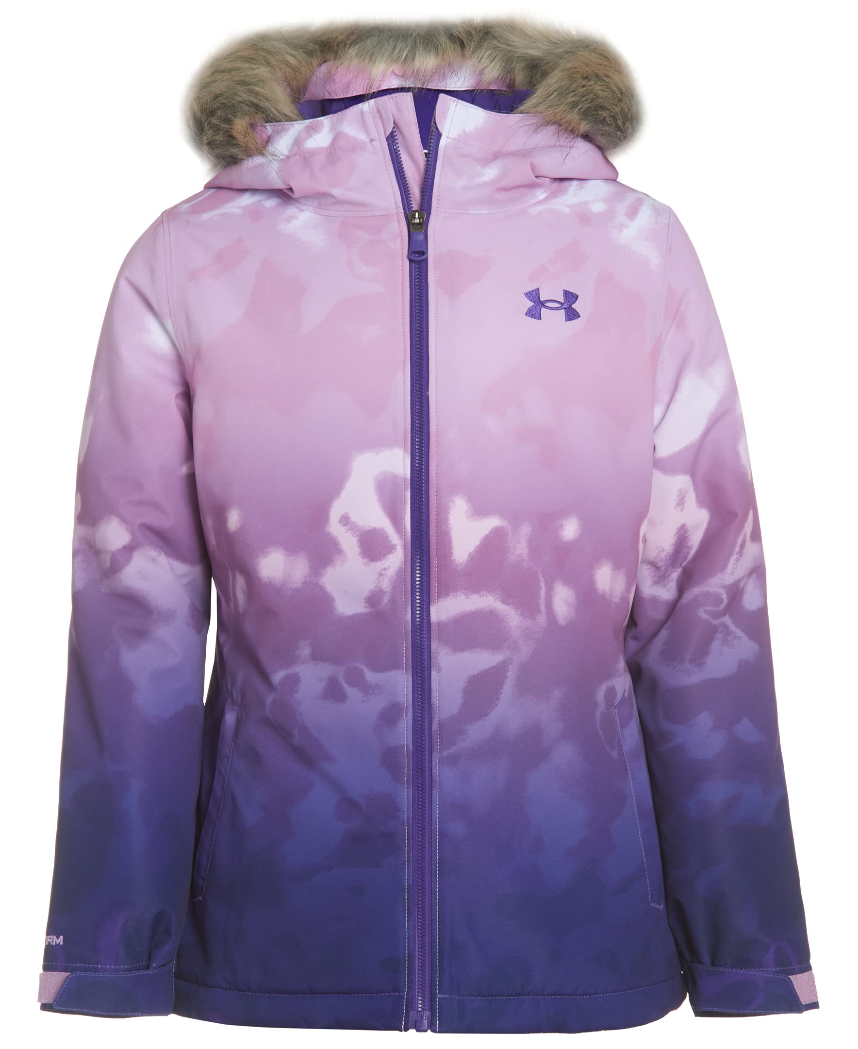 Under Armour Girls Insulated Jacket for Winter Outdoor Play