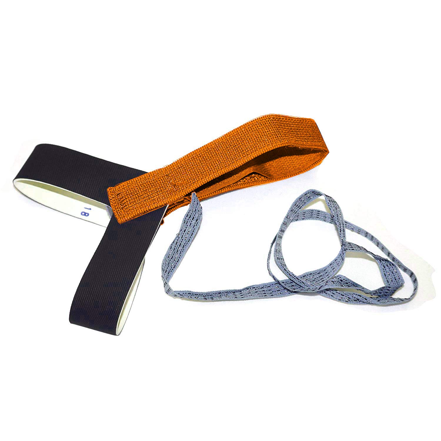 ESD Adjustable Anti Static Heel Grounder Straps - One Size Fits All, 20-Pack (Orange) - Perfect for Grounding & Protecting Electronics from Electric Shock - Ideal for Electronics Assembly, Repair Labs & Cleanroom Environments