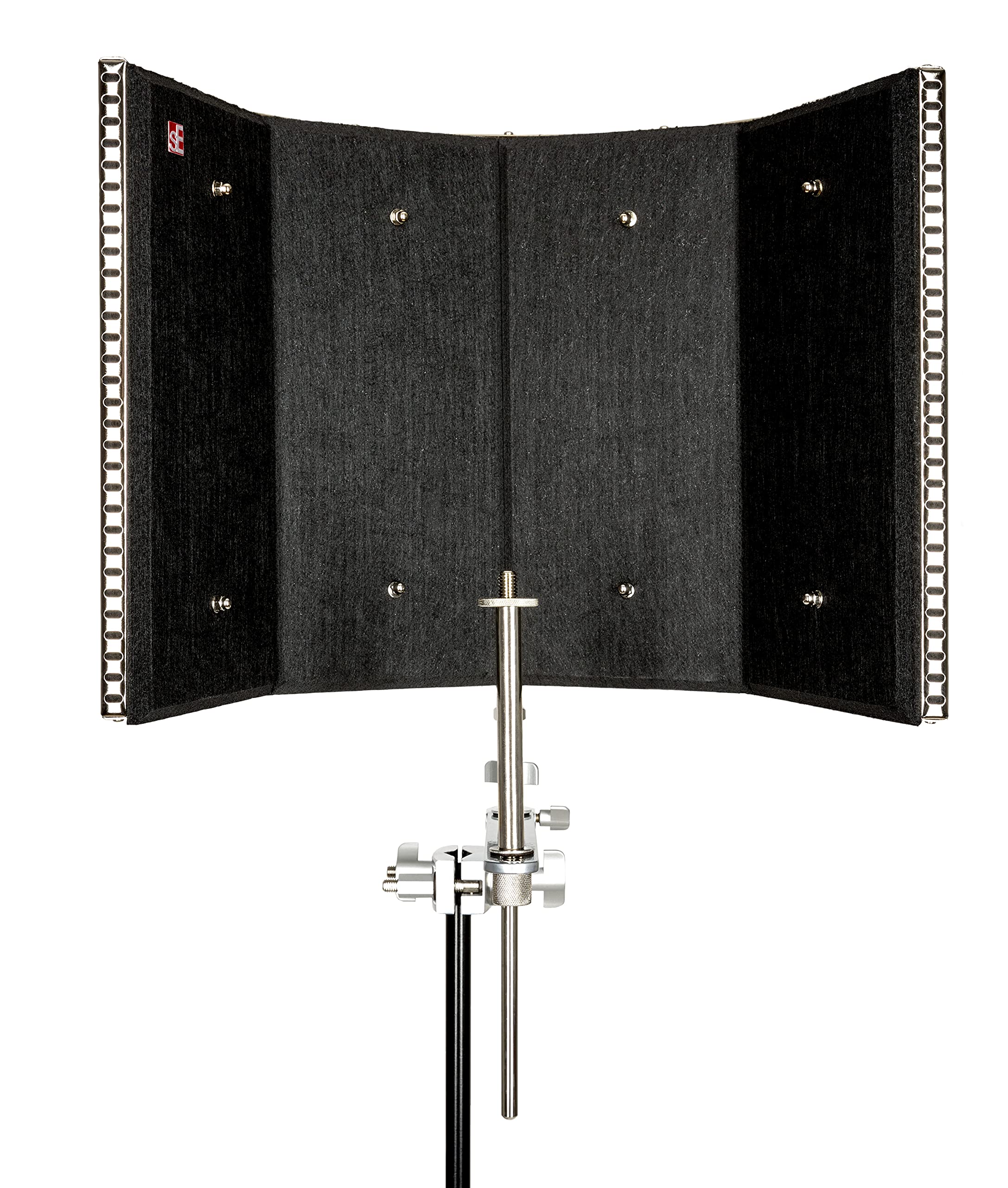 SE ELECTRONICS RF-PRO Portable Acoustic Treatment Filter - Professional Studio Mic Isolation Shield for Podcasting, Voice Recording & Home Studio Use