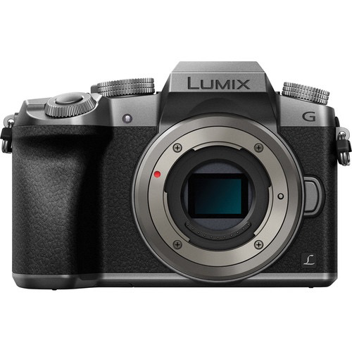 Panasonic Lumix DMC-G7 Mirrorless Digital Camera with 14-42mm Lens - 16MP Micro Four Thirds System, 4K Video, WiFi, Silver - Perfect for Vlogging, Travel Photography & Content Creation