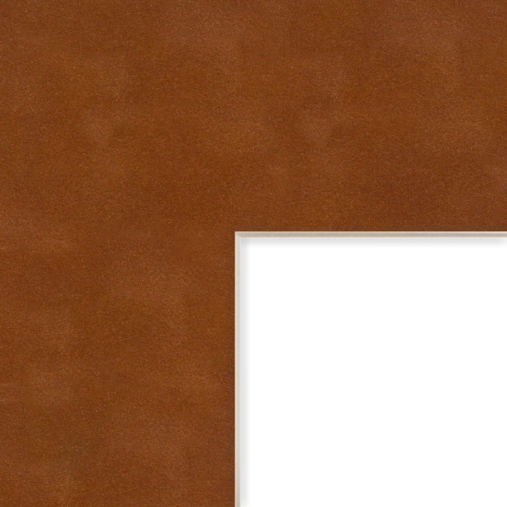 Craig Frames B9136 14x16-Inch Picture Frame Mat - Single Opening for 9x12-Inch Photos, Firelight Suede with White Core - Perfect for Home Decor, Art Displays & Photo Gifts