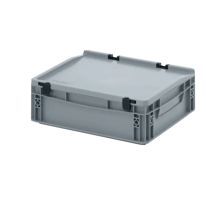 Euro Containers with Lids - Airtight Food Storage Containers for Kitchen, Pantry & Meal Prep | BPA-Free Plastic Containers with Secure Lids for Leftovers, Dry Goods & Organizing