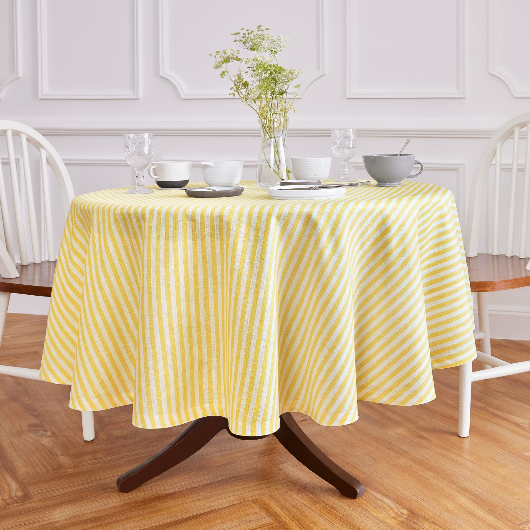 Black and White Amalfi Stripe