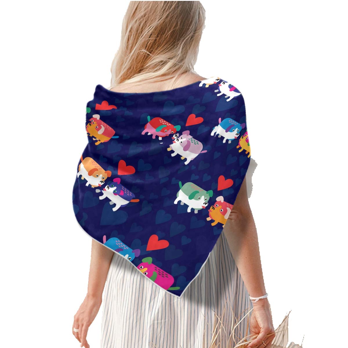 Baby Car Seat Canopy Cover & Nursing Scarf - Breathable Stroller Cover for Infant Boys with Adorable Dog Pattern | Perfect for Breastfeeding, Shopping Trips & Outdoor Walks