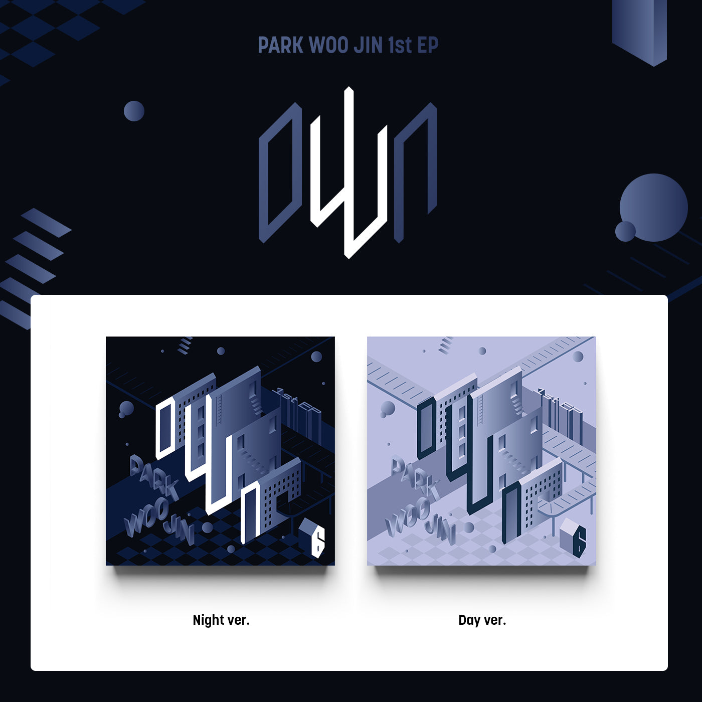 AB6IX PARK WOO JIN 1ST EP ALBUM 'OWN' - Kpop Merchandise for Fans, Collectors & Music Lovers | Perfect for Gifts, Concerts & Kpop Collections