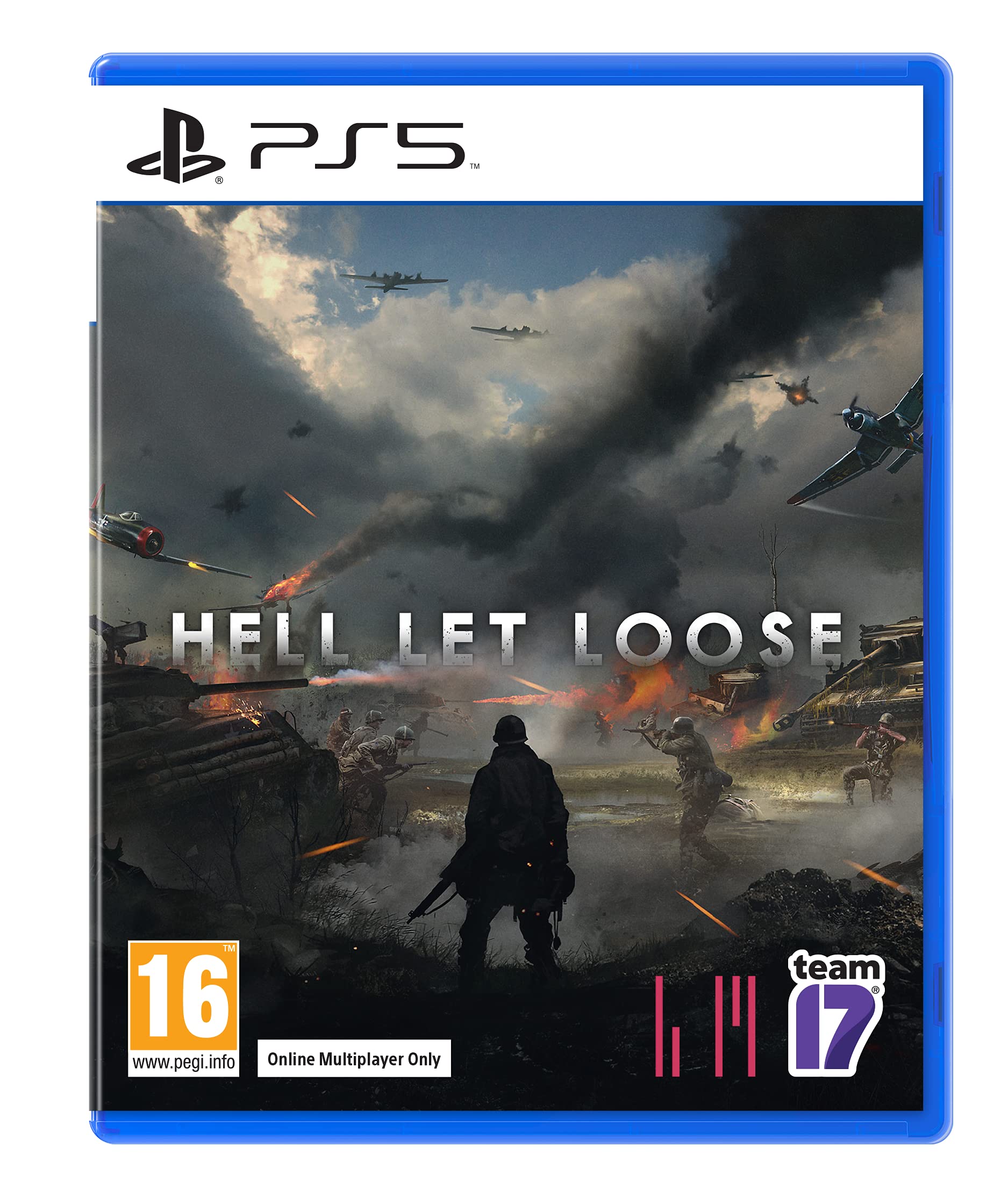 Hell Let Loose - WWII First-Person Shooter Game for PS5 | Realistic Battle Simulation | Perfect for Multiplayer War Gaming & Strategy Enthusiasts