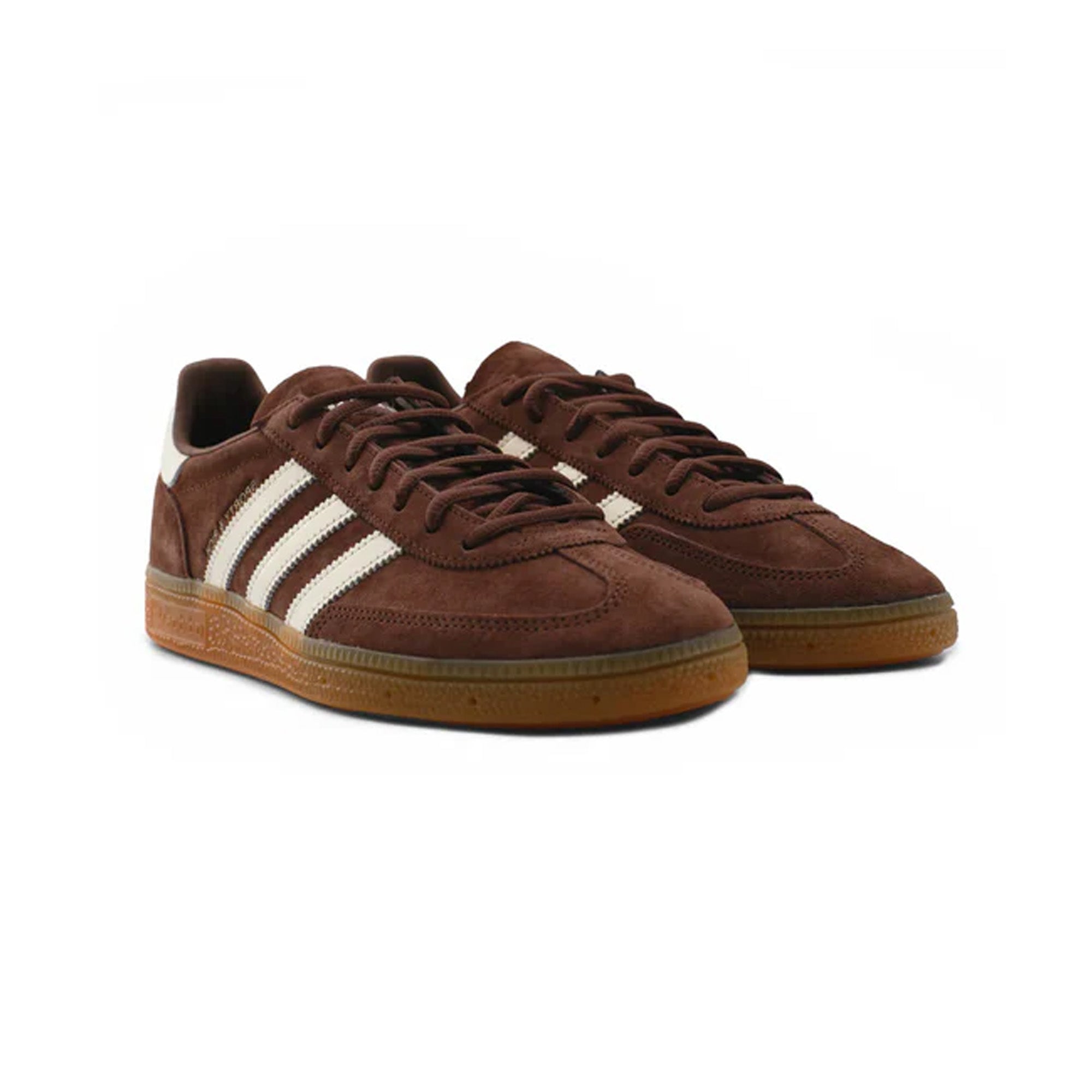 Adidas Handball Spezial Brown Leather Sneakers for Men - Vintage-Inspired Athletic Shoes for Casual Wear & Street Style (2024 Collection)