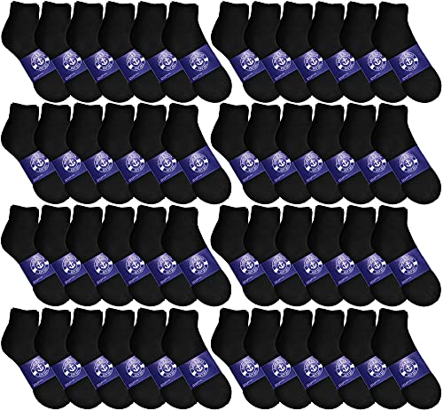 48 Pairs Womens Black