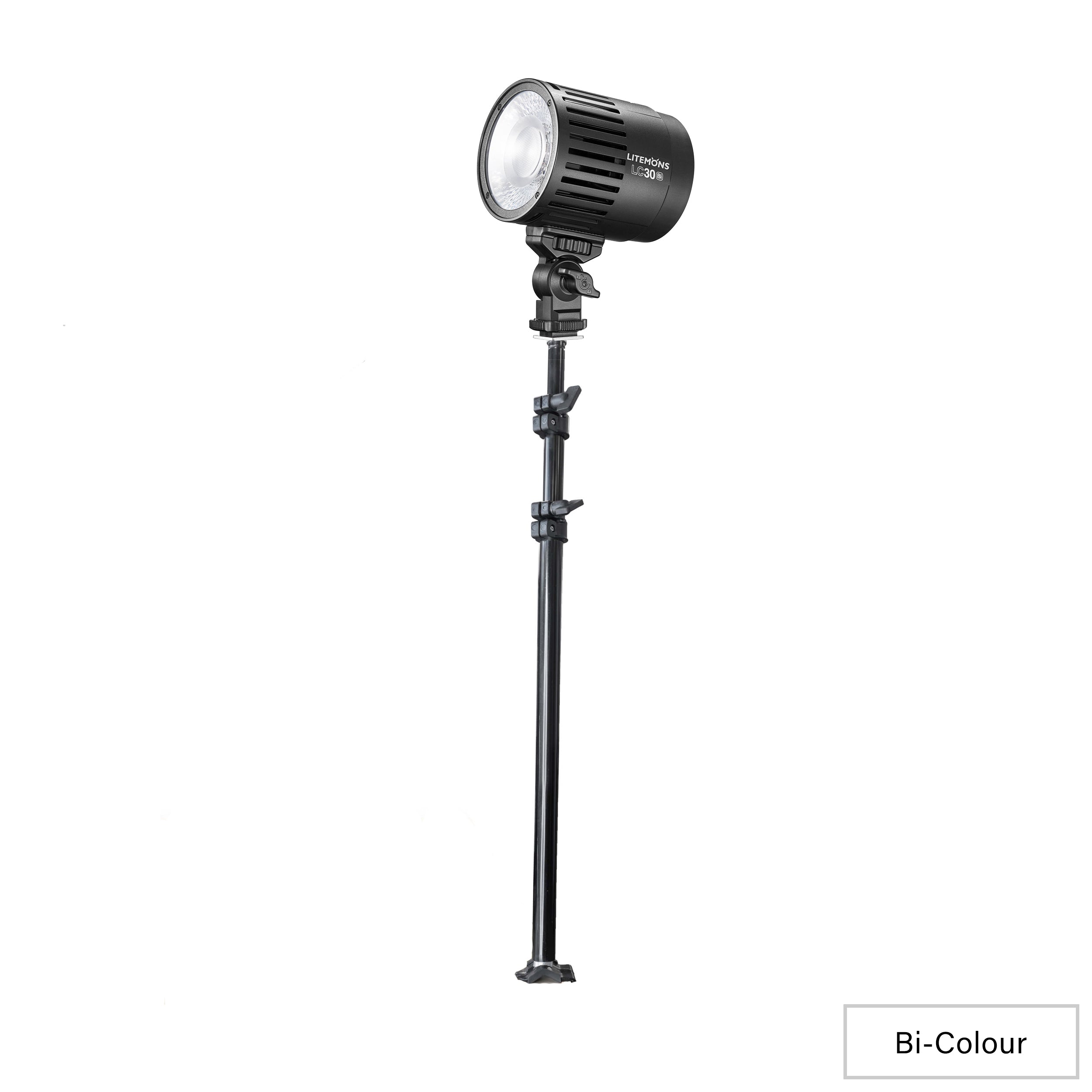 Litemons LC30Bi LED Table Top Light with Adjustable Stand - Perfect for Photography, Videography, and Studio Lighting