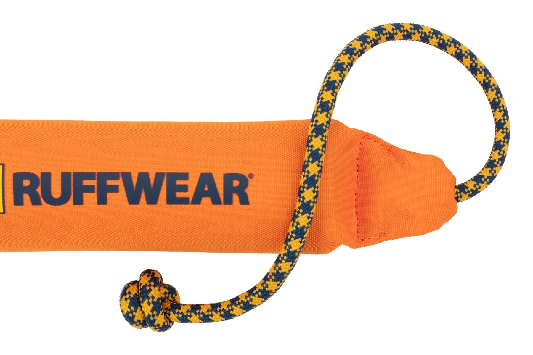 Ruffwear Lunker Floating Foam Dog Toy for Water Play - Campfire Orange, Durable & Fun Chew Toy for Swimming, Fetch & Outdoor Adventures
