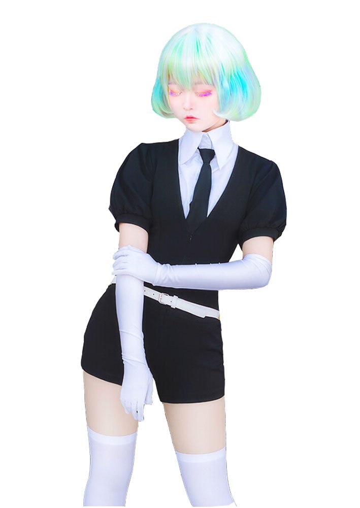 BoerMee Anime Gems Suit - Women's Land of The Lustrous Cosplay Costume Outfit | Perfect for Halloween, Comic Con & Anime Conventions