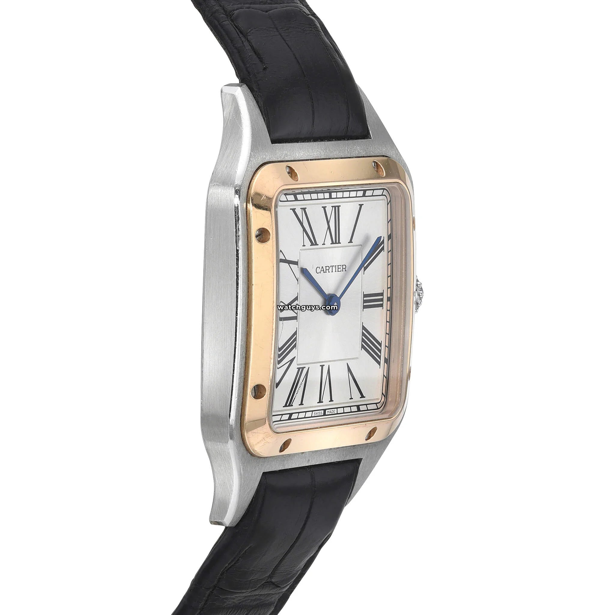Cartier Santos Dumont Large Men's Watch W2SA0011 - Luxury Stainless Steel Timepiece for Business & Formal Occasions