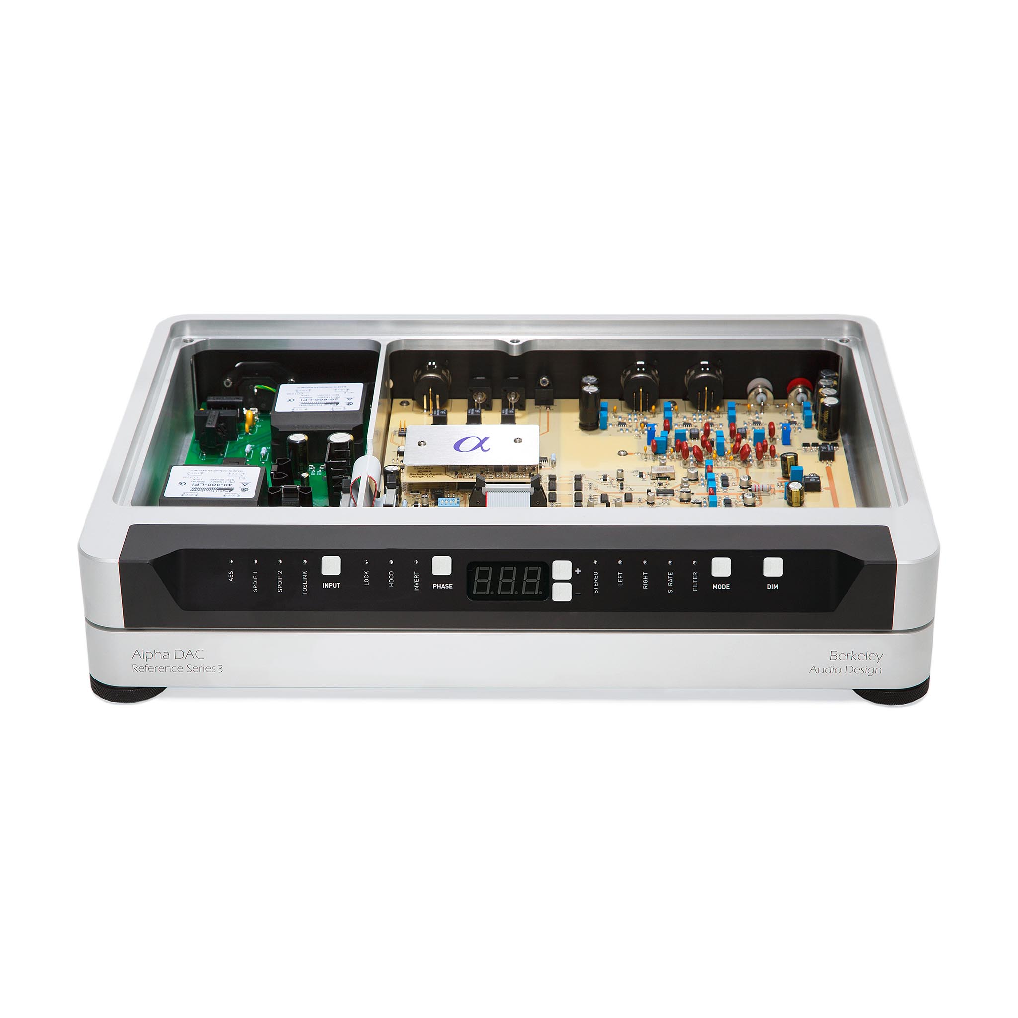Berkeley Audio Design Alpha DAC Reference Series 3 - High-End Digital-to-Analog Converter for Audiophiles | Perfect for Home Theater & Professional Studio Recording