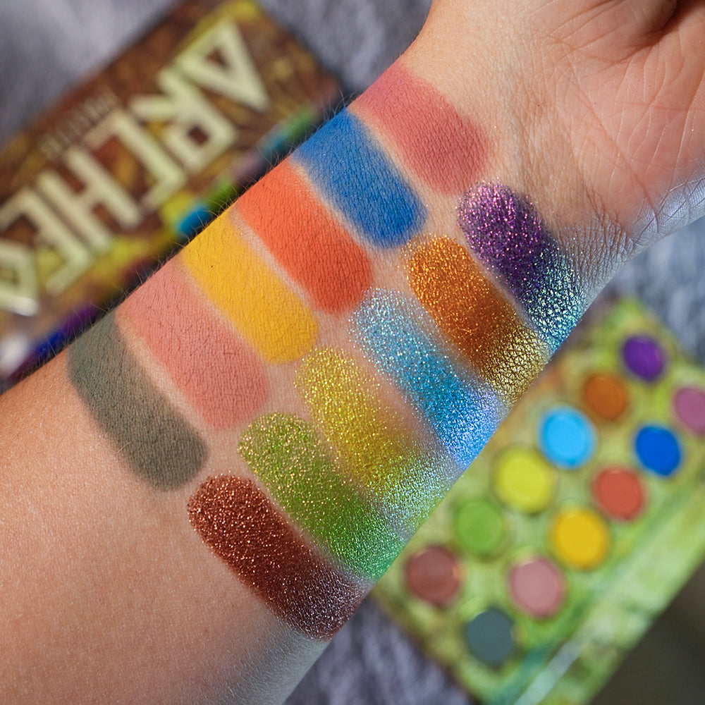 Archeo Palette - Premium Makeup Eyeshadow Palette with 12 Highly Pigmented Shades | Perfect for Professional Makeup Artists & Everyday Glam Looks | Ideal for Parties, Weddings & Special Occasions