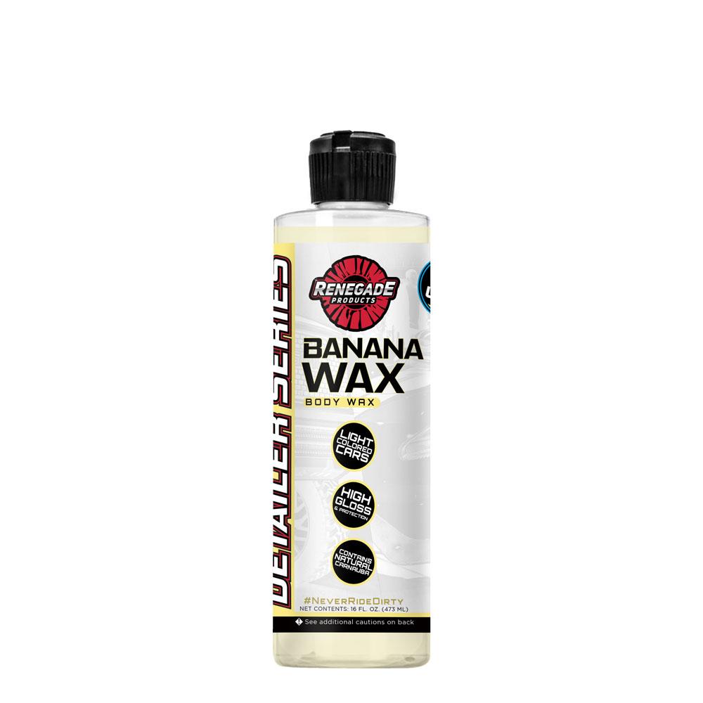 Renegade Detailer Series Banana Wax - Premium Car Wax for Shine & Protection - Perfect for Detailing, Polishing & Protecting Your Vehicle's Paint