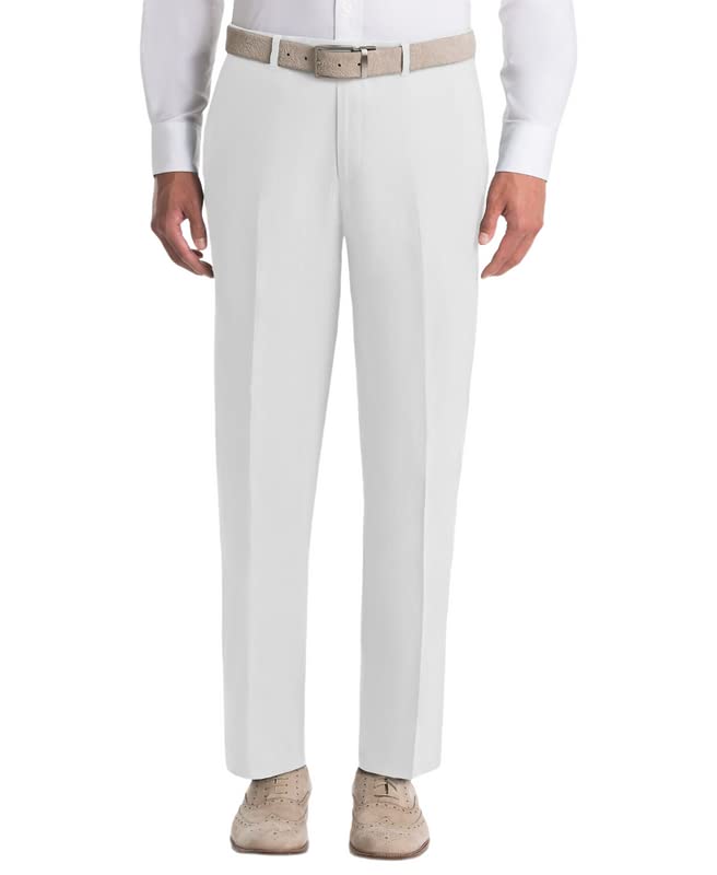 Lauren Ralph Lauren Men's UltraFlex Classic-Fit Linen Pants - Comfortable & Breathable Summer Casual Pants for Work, Travel & Outdoor Activities