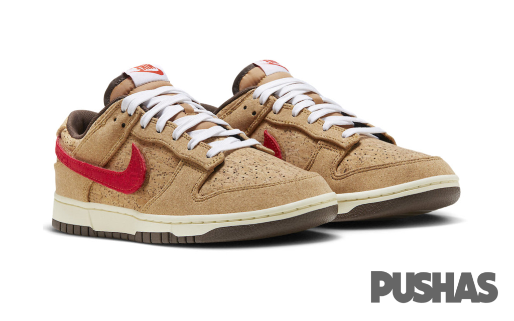 Nike Dunk Low SP 'CLOT Cork' Sneakers (2023) - Limited Edition Streetwear Shoes for Casual Wear & Sneaker Collectors