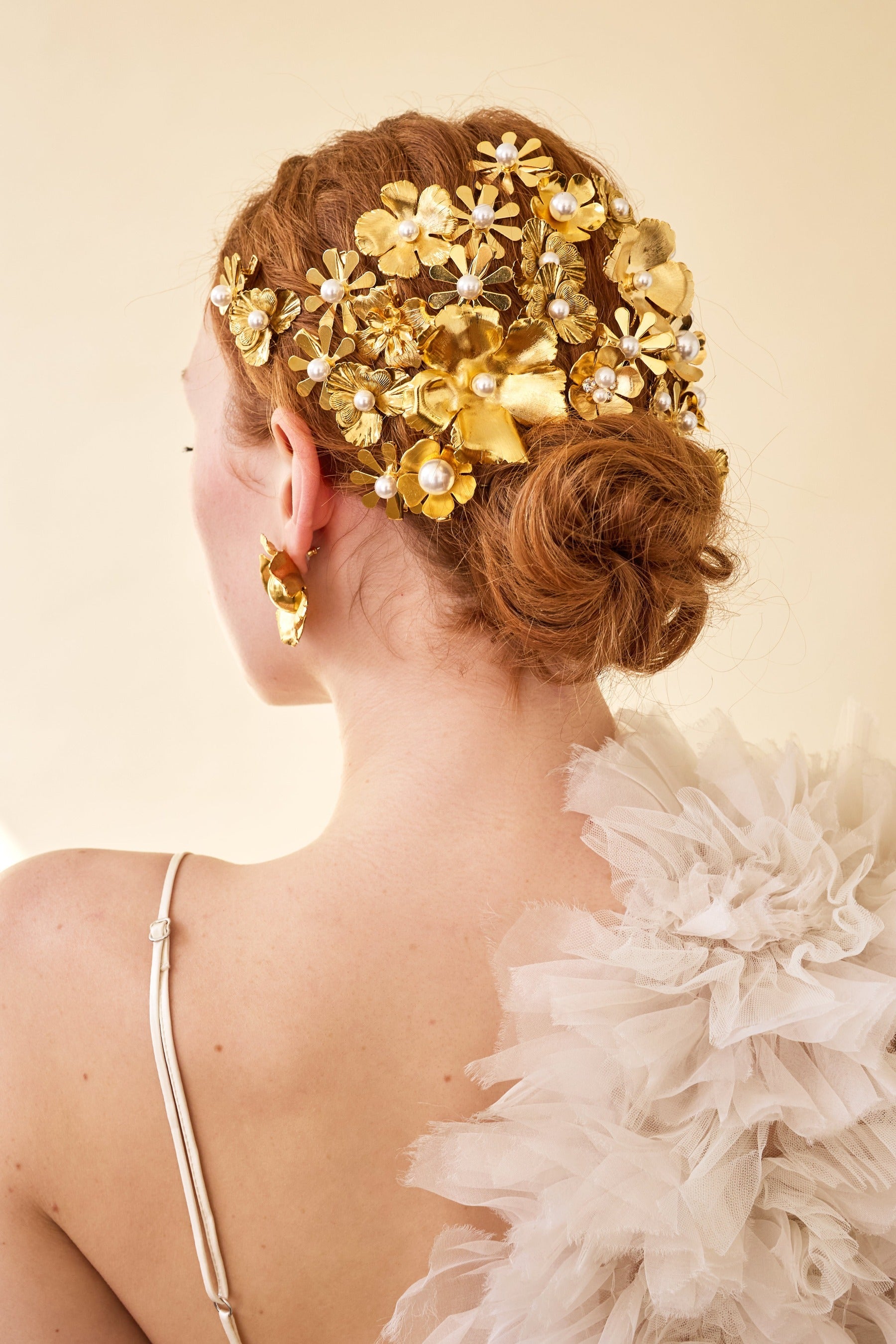 Eden Floral Comb Set - Elegant Hair Accessories for Weddings, Prom & Special Occasions | Perfect Bridal Hairpins & Boho Hair Clips