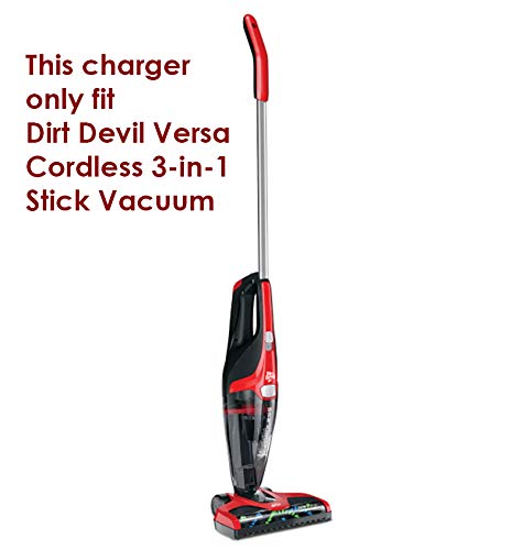 Original Dirt Devil Versa Cordless 3-in-1 Stick Vacuum Charger - Replacement AC Power Adapter for BD22025 & Part #440013094 - Perfect for Home Cleaning & Quick Recharging