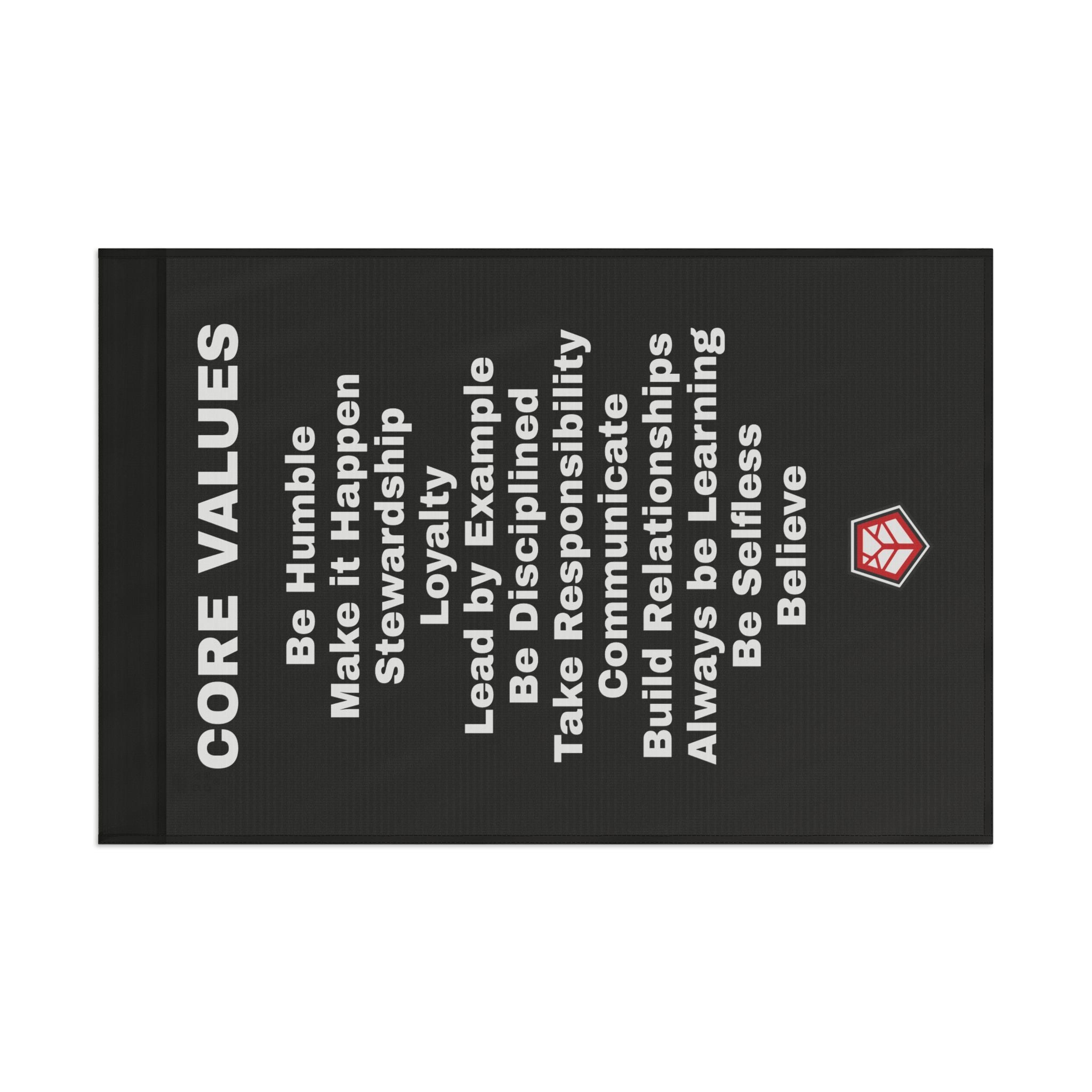 American Flag with Core Values - Patriotic USA Flag for Home, Office & Outdoor Decor | Perfect for Independence Day, Memorial Day & National Holidays