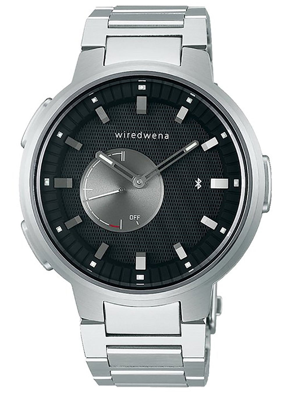SEIKO × SONY WIRED WENA AGAB419 Smartwatch - Stylish Hybrid Smartwatch for Men & Women with Activity Tracking - Perfect for Workouts, Office & Everyday Wear