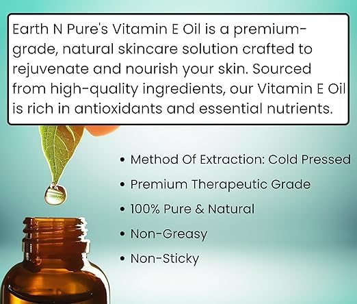 Pure Natural Oil for Skin, Hair & Nails - 30ml with Glass Dropper | Hydrating Moisturizer for Dry Skin, Hair Growth & Nail Care
