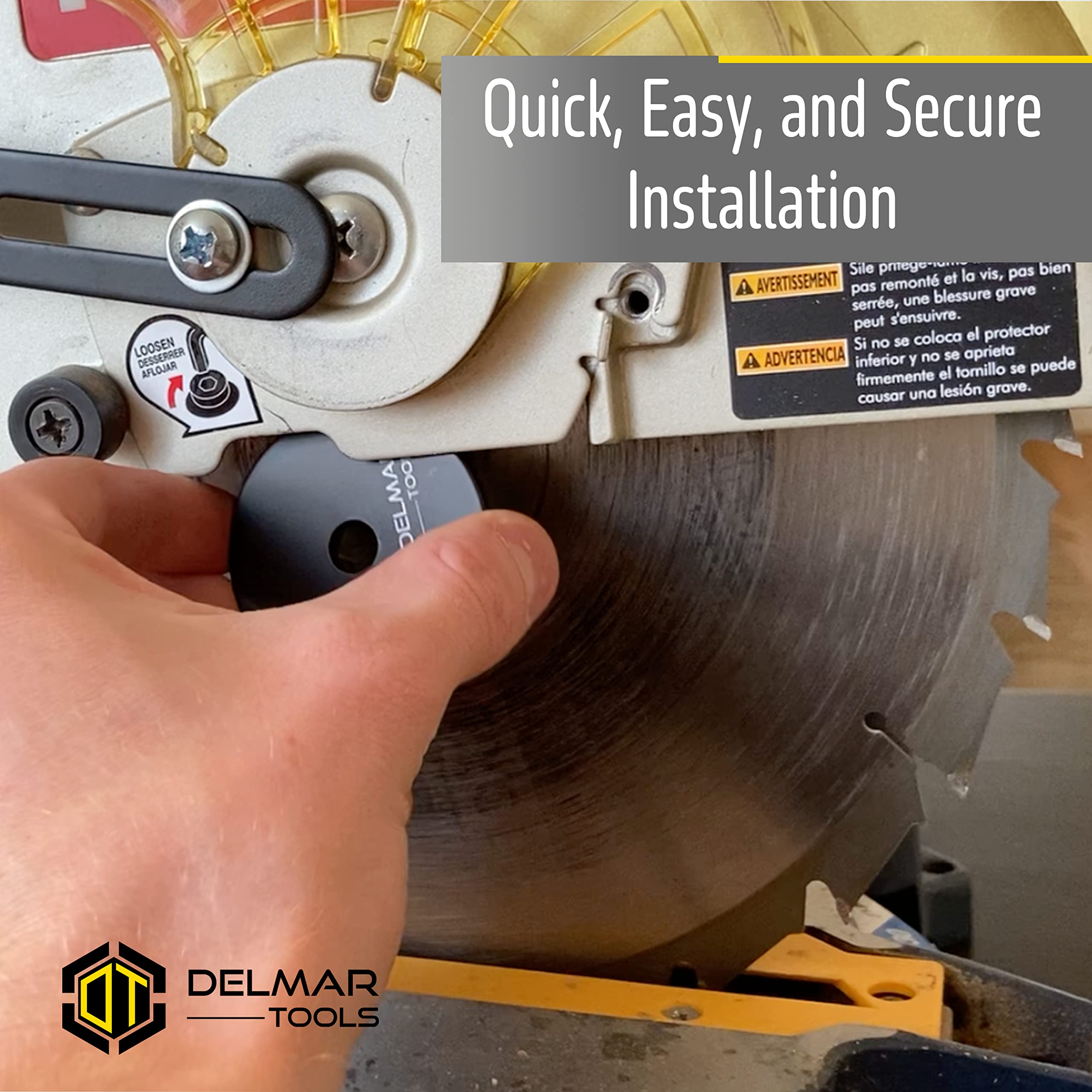 Portable Saw Laser Guide - Precision Cuts for Woodworking & DIY Projects