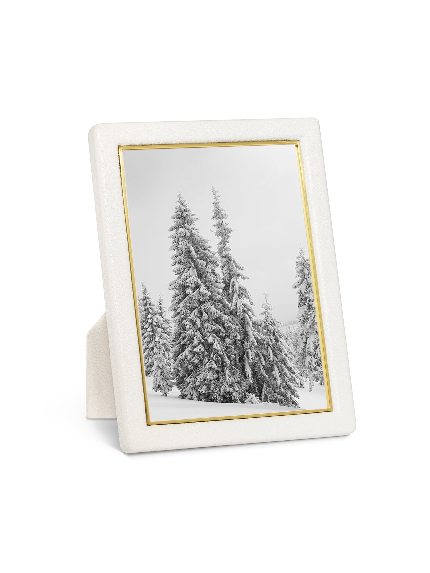 Premium Piero Genuine Leather Photo Frame 5x7 Inches - Elegant Display for Home, Office & Wedding Decor