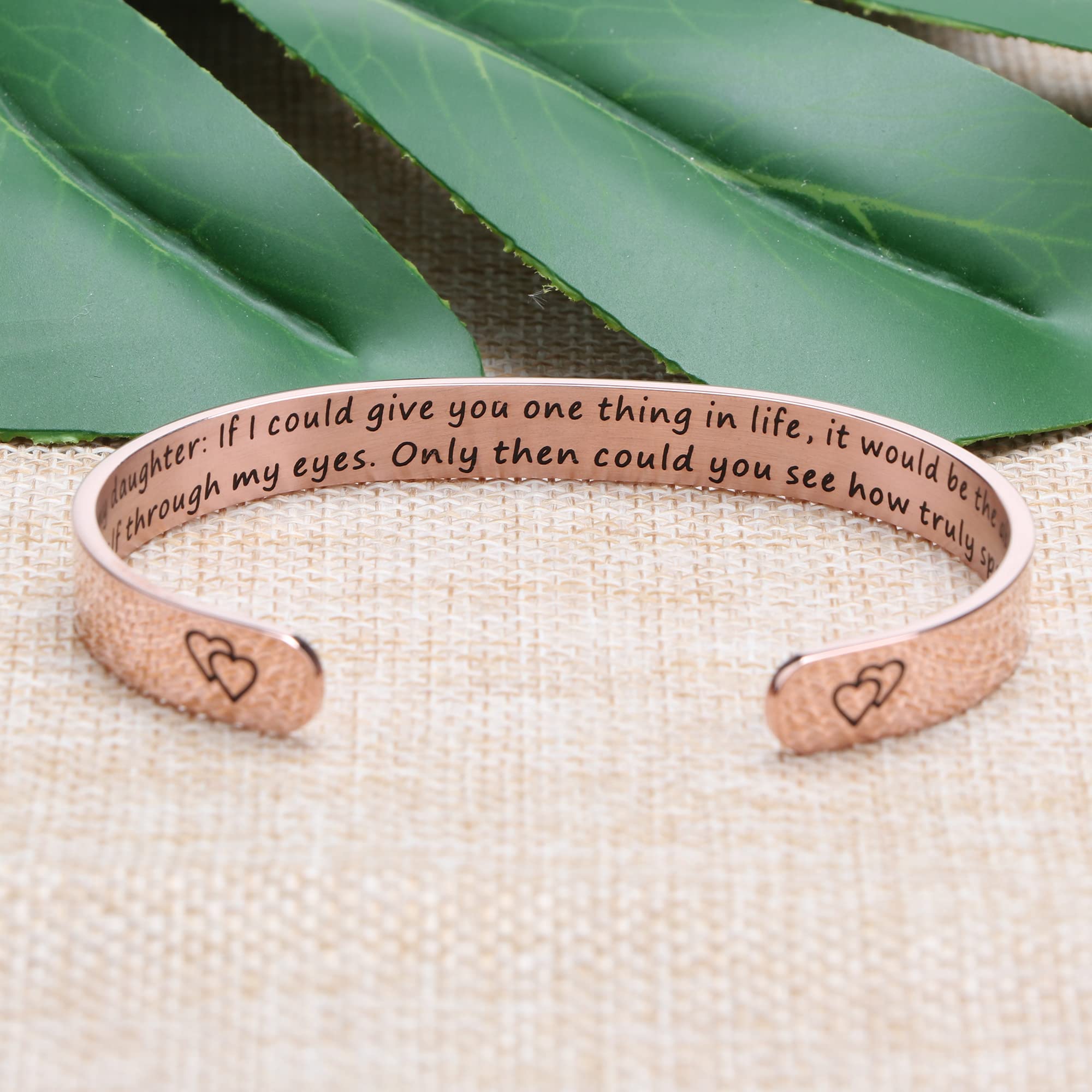 JoycuFF Stainless Steel Cuff Bracelet for Women - Elegant Christmas, Birthday & Thanksgiving Gift for Mom, Mother, Mummy - Meaningful Year-Round Jewelry Gift for Her | Perfect for Special Occasions, Daily Wear & Heartfelt Surprises