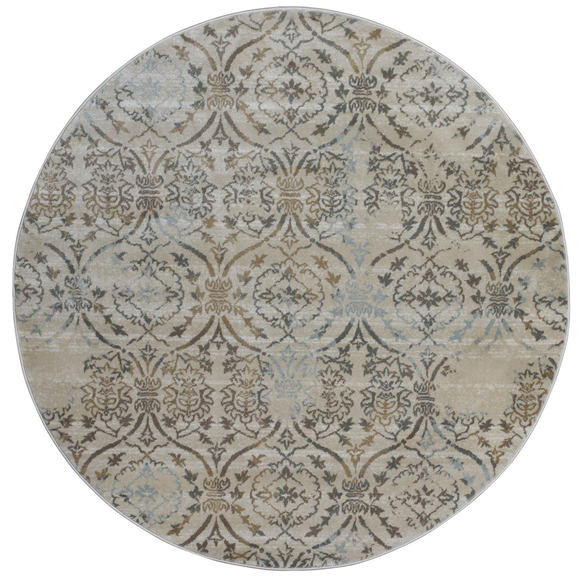Pisa Beige Area Rug 5'3