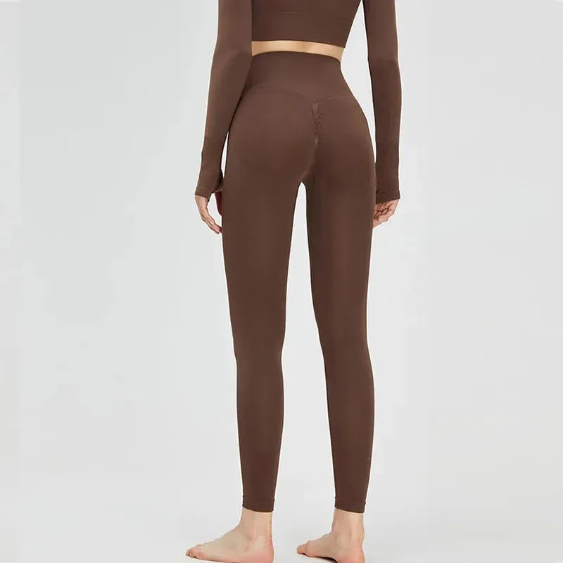 High Waist Seamless Yoga Pants for Women - Stretchy Workout Leggings with Scrunch Butt Design, Gym & Fitness Tights - Perfect for Yoga, Running, and Daily Activewear